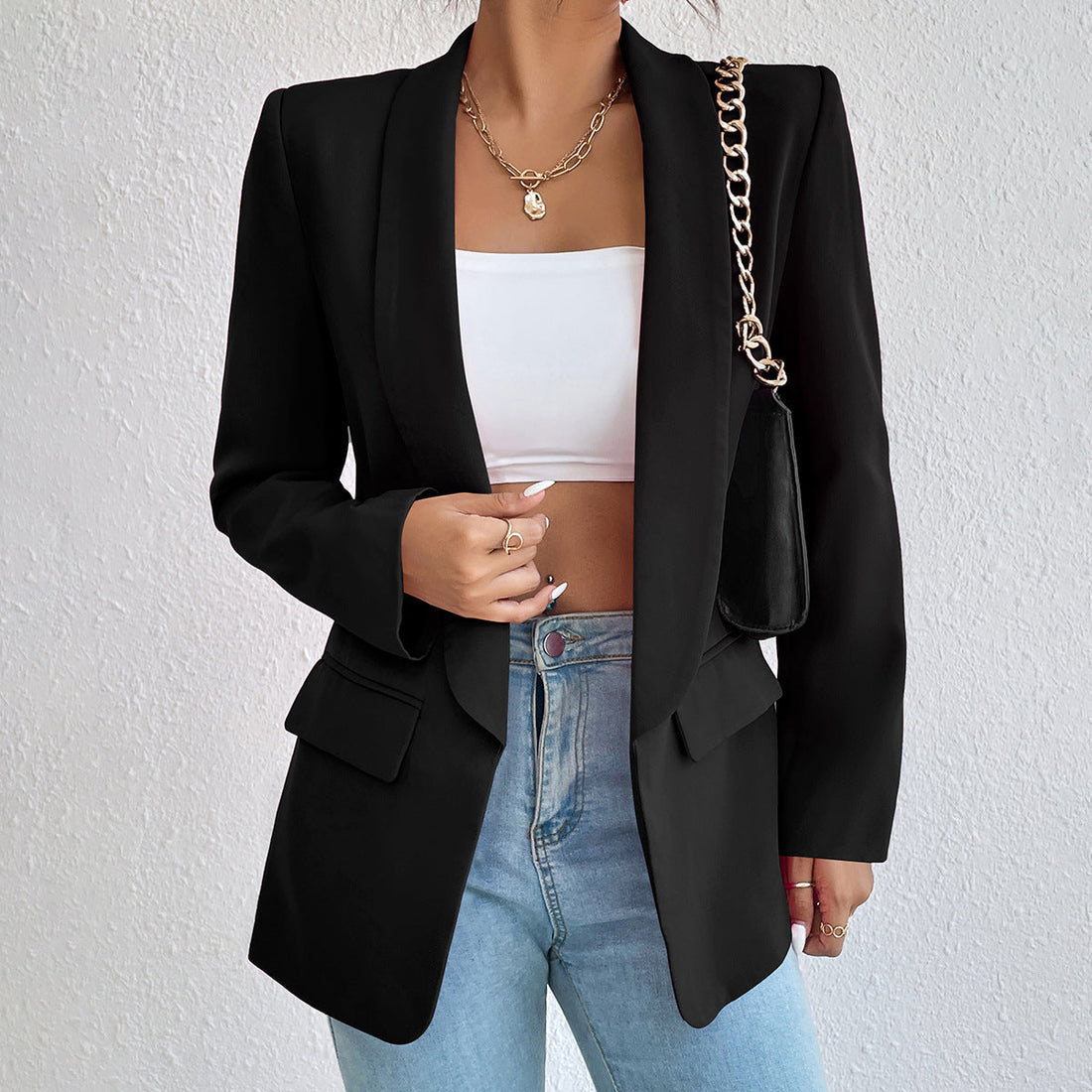 Winter Rose Fashion Suit Lapel Limorista