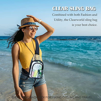 Fashion Personality PVC Transparent Single-shoulder Bag Limorista