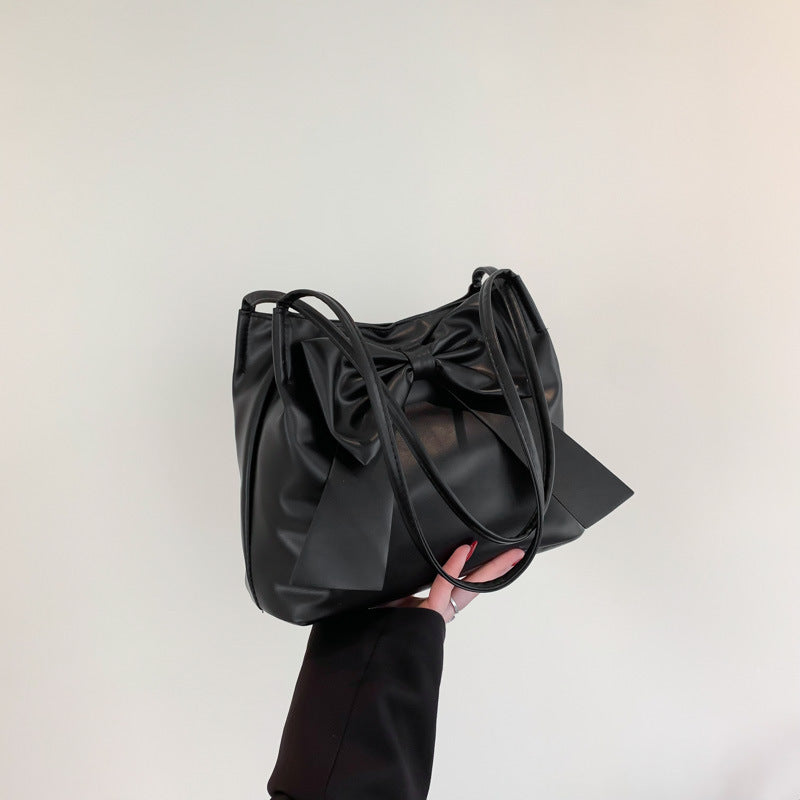 Bow Large Capacity Tote Handbag Limorista