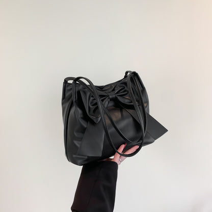 Bow Large Capacity Tote Handbag Limorista