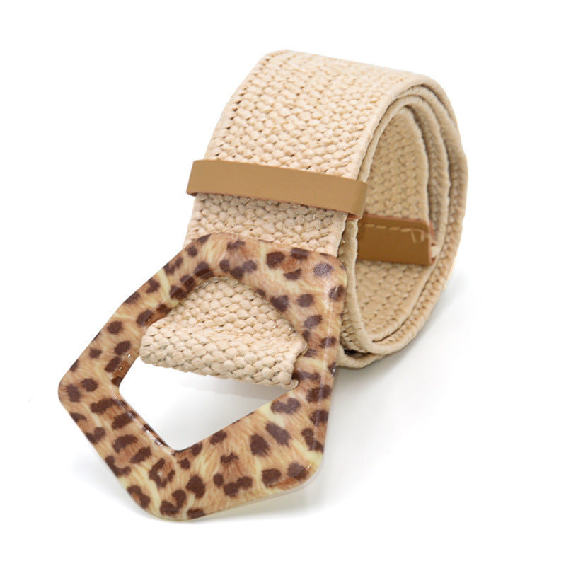 Bohemian Holiday Linen Woven Belt Limorista