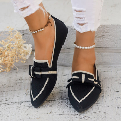 Casual And Comfortable Beautiful Bowknot Popular Element Shoes Limorista