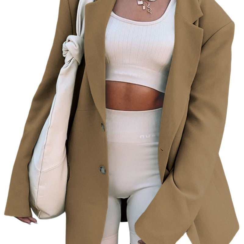 European And American Elegant Small Suit Coat Limorista