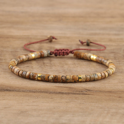 Spacer Beads Beaded Weave Bracelet Women&