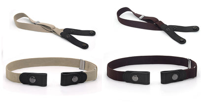 Jeans Belt Seamless Elastic Without Buckle All-match Lazy Belt Limorista