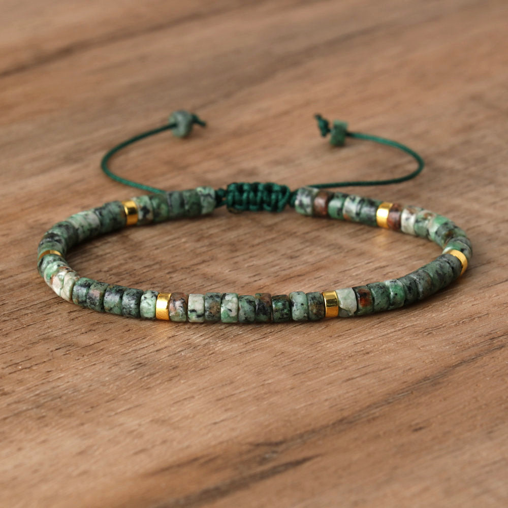 Spacer Beads Beaded Weave Bracelet Women&