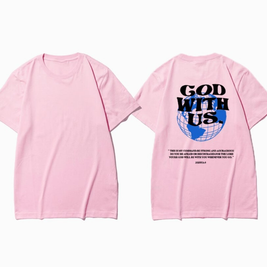 Letter Print Short-sleeve Casual Retro T-shirt Women Limorista