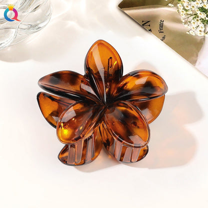 Flower Barrettes Women&