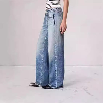 Retro Mid-waist Women&