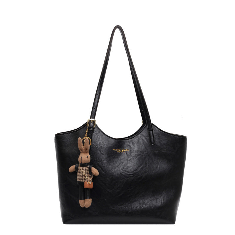 Fashion Unique One-shoulder Oil Wax Leather Bag Limorista