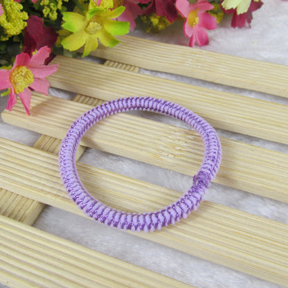 Fashion Hair Tie  Cord Unembellished Elastic Band Limorista