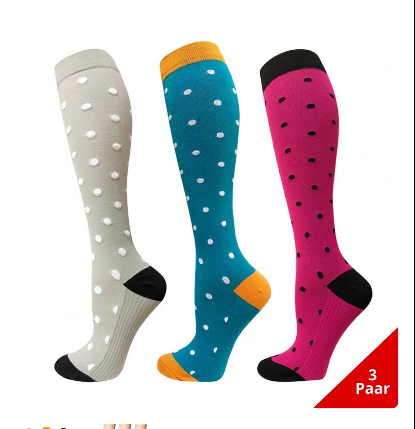 Ladies running stretch compression sports socks Limorista