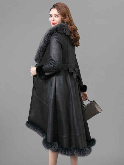 Real Fur One Woman Coat Thickened Limorista