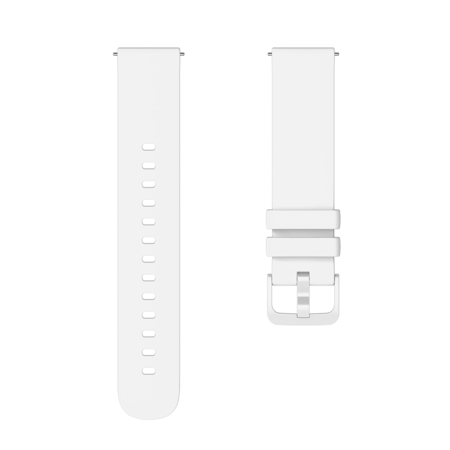 Flat Same Color Buckle Universal Silicone Strap Limorista