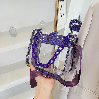 Transparent Chain Women&