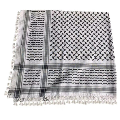 New Four-side Tassel Outdoor Tactics Headscarf Limorista
