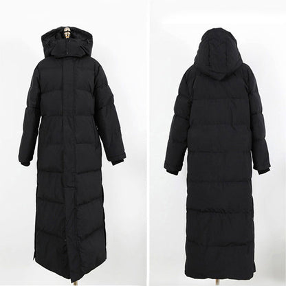 Winter Long Coat Warm Hooded Thickened Parka Jackaet For Women Clothing Limorista