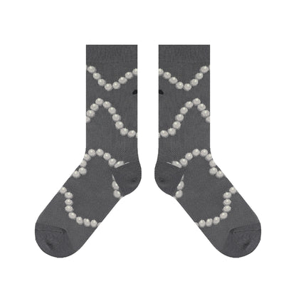 Retro Fashion Patterned Stockings Thin Limorista