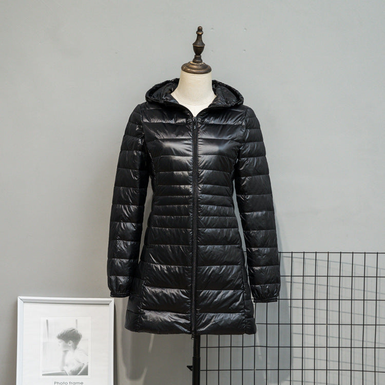 Autumn And Winter Lightweight Down Jacket Women&