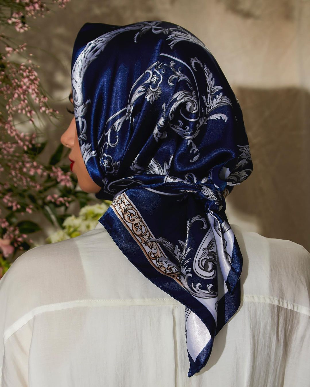 Chain Printed Scarf Women&
