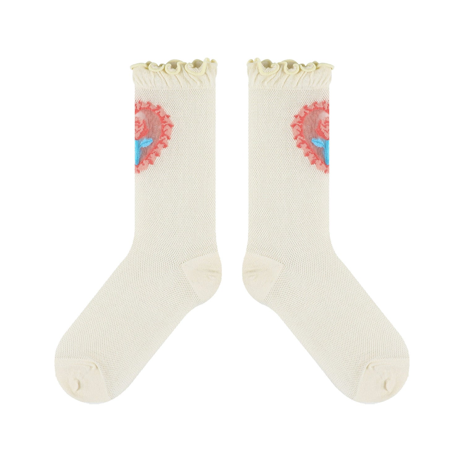 Retro Fashion Patterned Stockings Thin Limorista