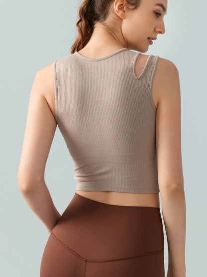 Stitching Fake Two-piece Yoga Vest One-piece Fixed Female Limorista