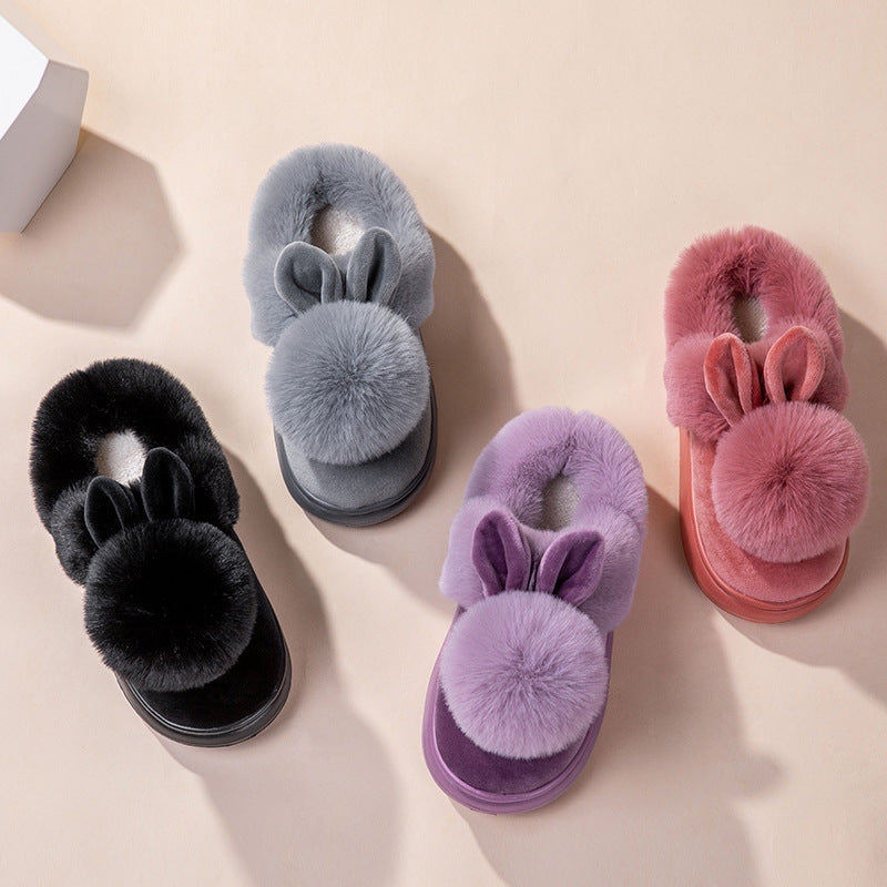 Cotton Slippers Full Heel Wrap Home Warm Ladies Limorista