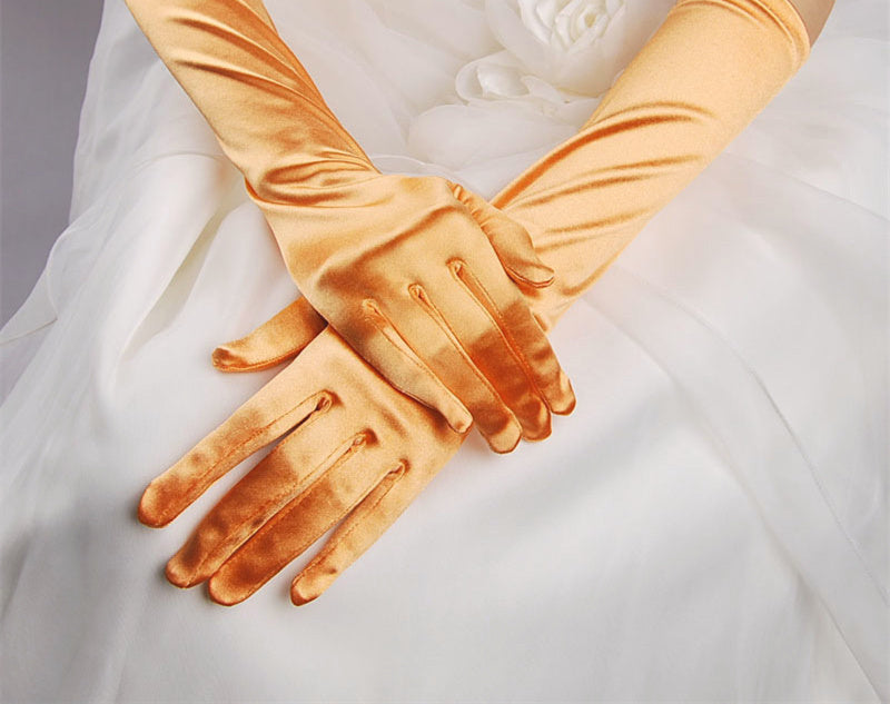 Bridal Gloves Wedding Dress Show Banquet Limorista
