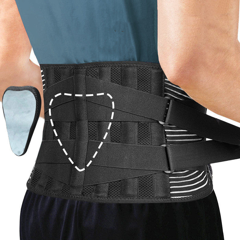 Stretch Dual Compression Waistband Waist Support Mesh Limorista