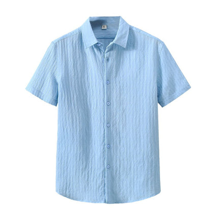 Men Sun-proof Shirt Loose Cotton Breathable Limorista