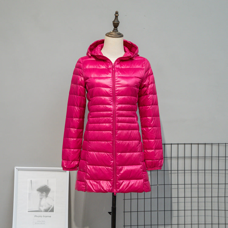Autumn And Winter Lightweight Down Jacket Women&