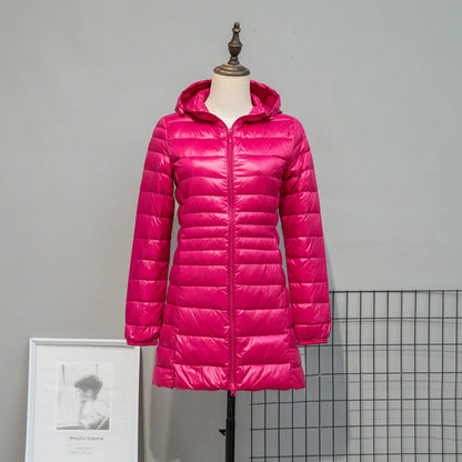 Autumn And Winter Lightweight Down Jacket Women&