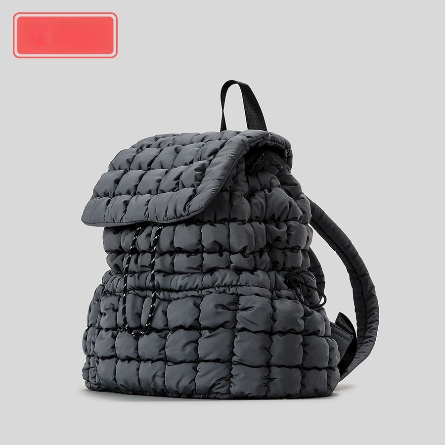Large Capacity Puff Backpack Women&