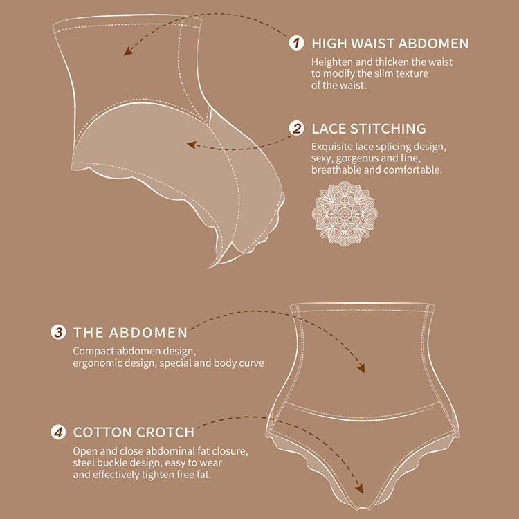 Bone Lace High Waist Women&