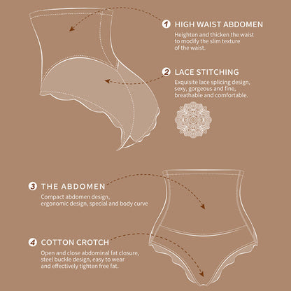 Bone Lace High Waist Women&