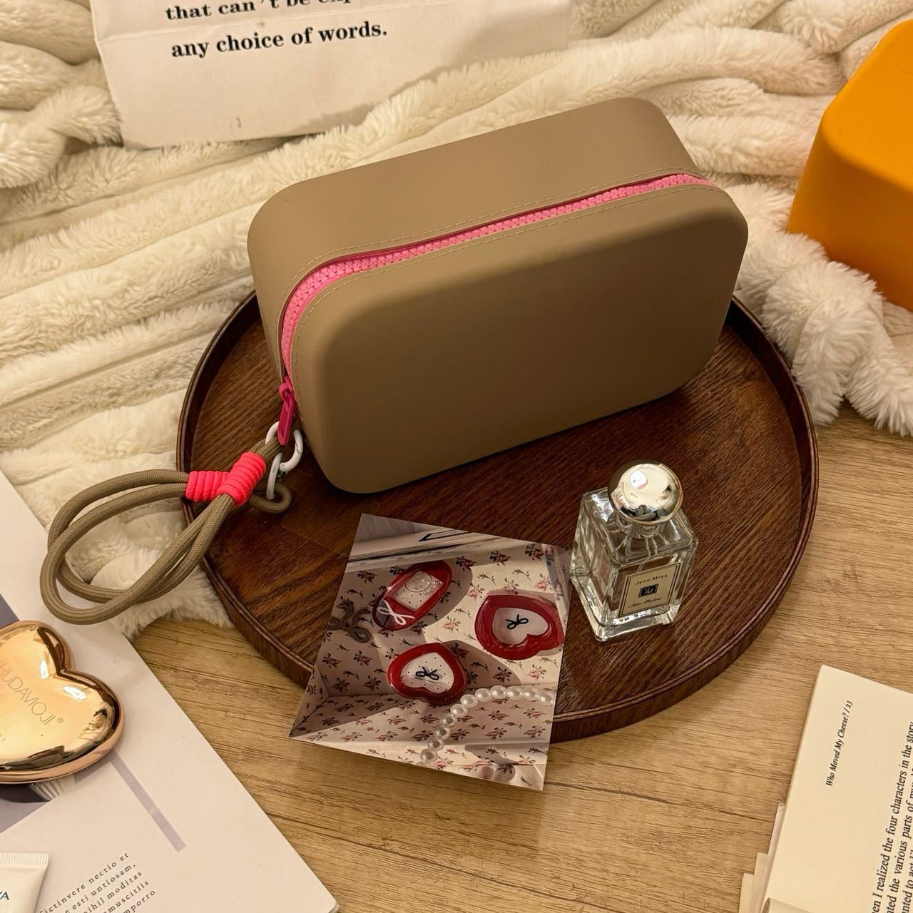 Silicone Cosmetic Bag Large Capacity Portable Waterproof Limorista