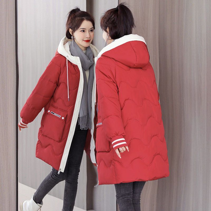 Mid Length Down Cotton Coat Limorista