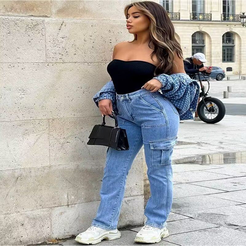 Cargo Jeans Women&