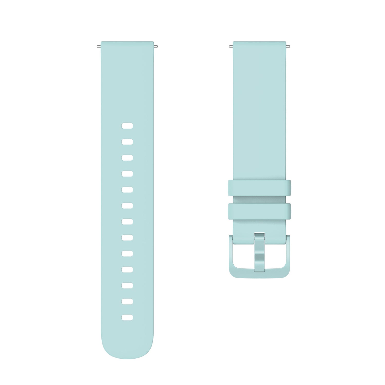 Flat Same Color Buckle Universal Silicone Strap Limorista