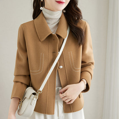 Fashionable Korean Style Slimming Casual All-matching Graceful Solid Color Small Limorista