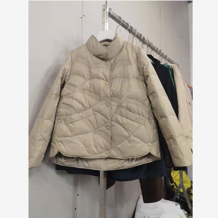 Lightweight Down Jacket Female Loose Lapel Limorista