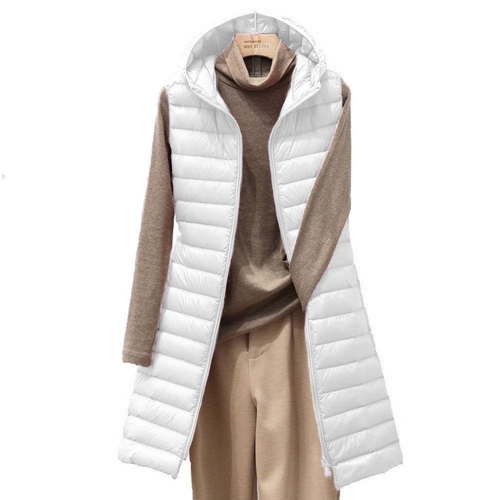 Fall Winter Hooded Korean Lightweight Down Jacket Limorista
