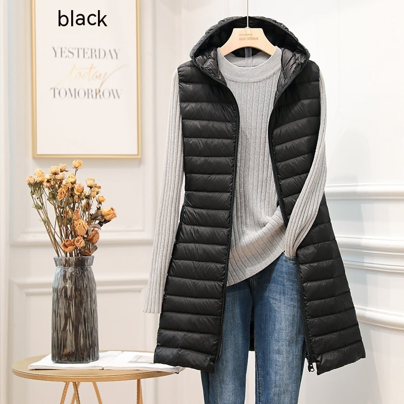 Fall Winter Hooded Korean Lightweight Down Jacket Limorista