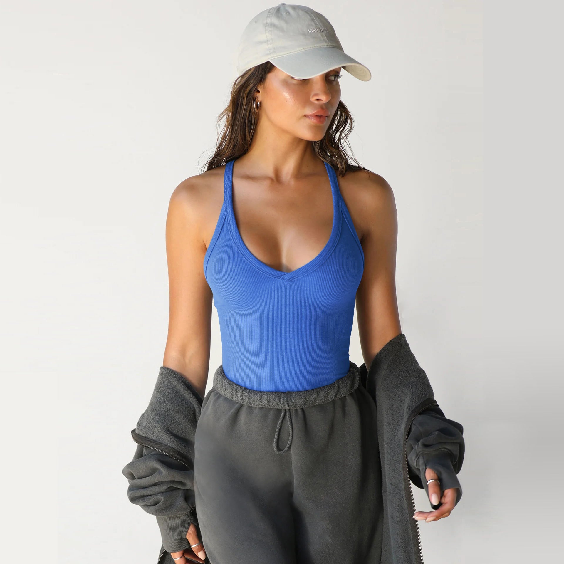 Knitted Vest European And American Women&