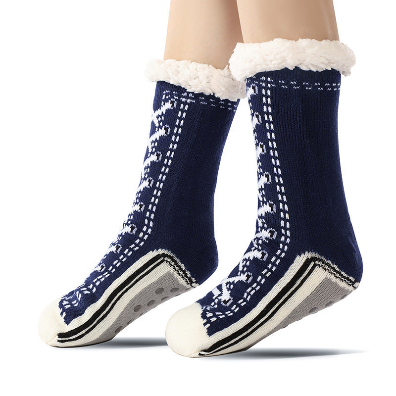 Room Berber Fleece Blanket Socks Warm Socks Women&