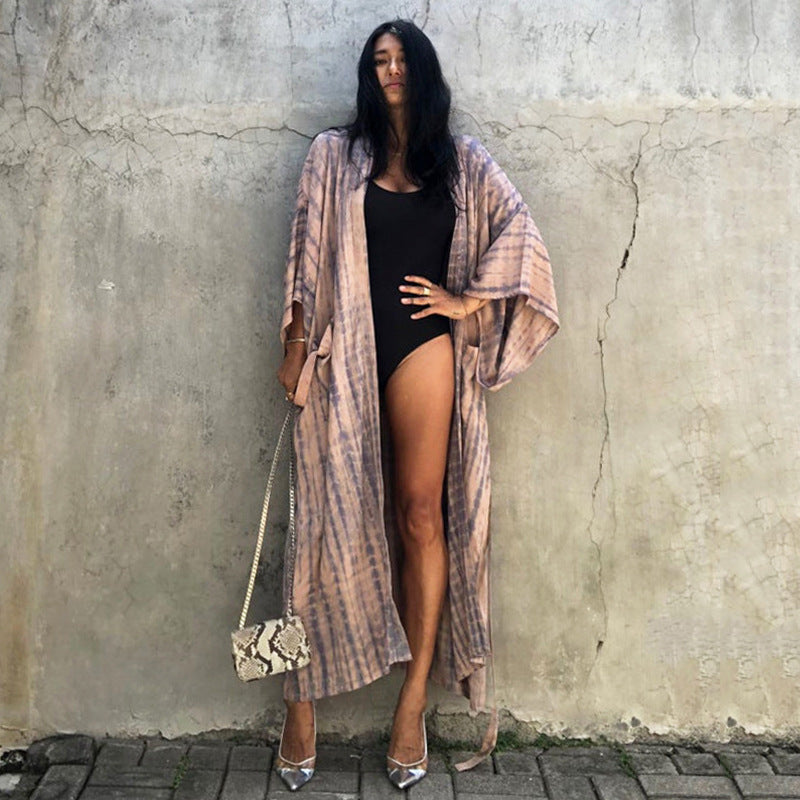 Swimsuit Outwear Cardigan Sun Protection Clothing Vacation Skirt Limorista