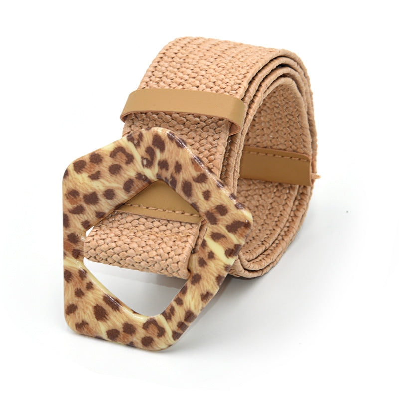 Bohemian Holiday Linen Woven Belt Limorista