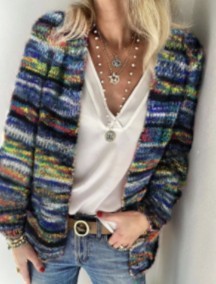 Sweater Knitted Cardigan Thin Coat Loose Coat Women Limorista
