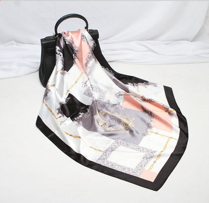 Digital Printed Square Silk Scarf Limorista