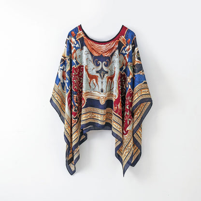 Pullover Shawl Outerwear Cover-up Multifunctional Scarf Limorista